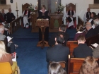 Sharon Howe reading Deuteronomy
