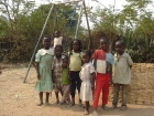 School Children at the Tiko swing
